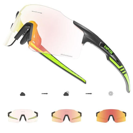 Photochromic UV400 Cycling Sunglasses for Men and Women - Wnkrs