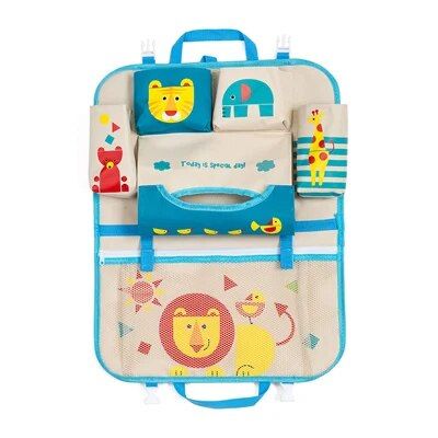 Foldable Cartoon Car Back Seat Organizer for Kids - Wnkrs