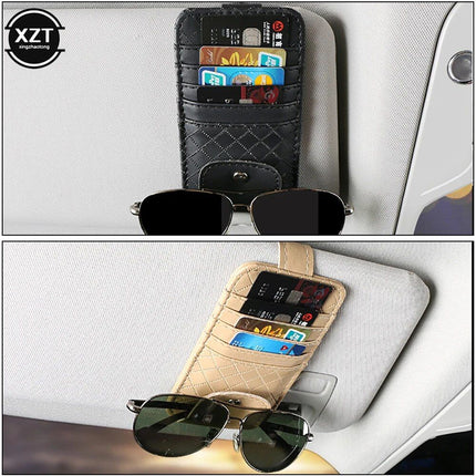 Compact Sun Visor Car Organizer for Essential Accessories - Wnkrs