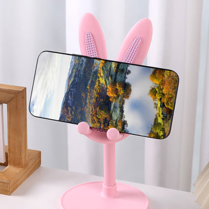 Support réglable pour téléphone et tablette en forme de lapin mignon