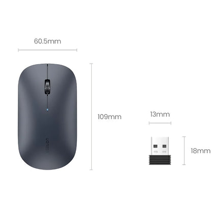 Dual-Mode Wireless Bluetooth Mouse