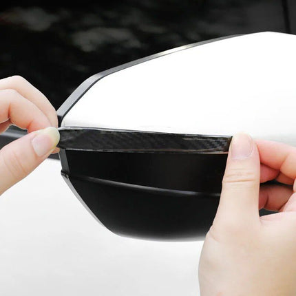 Carbon Fiber Car Door Handle Scratch Protector & Rearview Mirror Strip - Wnkrs