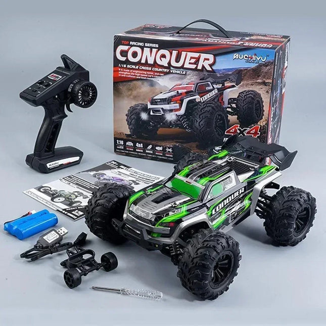 Monster Truck RC a escala 1:16 de SpeedyDrift: ¡emociones todoterreno a alta velocidad!