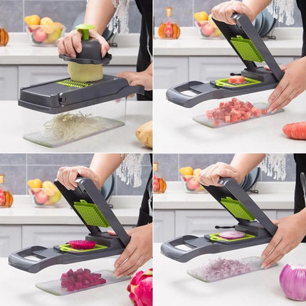 12 In 1 Manual Vegetable Chopper - Wnkrs