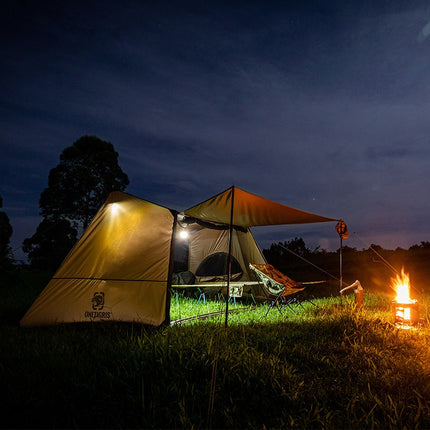 Tente de camping d'extérieur polyvalente pour deux