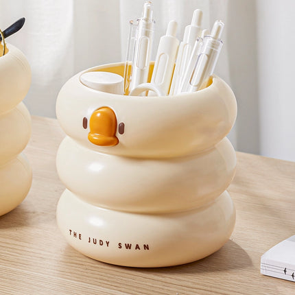 Adorable Cartoon Large Capacity Pen Holder