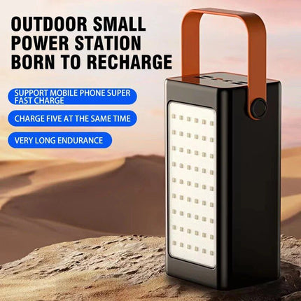 Ultra-Capacity 200000mAh Power Bank with 66W Fast Charge and LED Light - Wnkrs