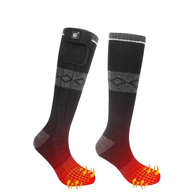 Rechargeable Thermal Foot Warmer Socks for Outdoor Activities - Wnkrs