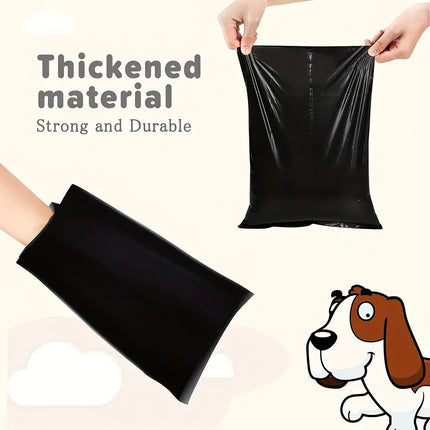 Bolsas biodegradables para excrementos de perro: bolsas para desechos de mascotas extra gruesas y resistentes al desgarro