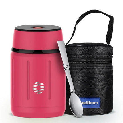 Stainless Steel Vacuum Insulated Lunch Box with Spoon - 750ML