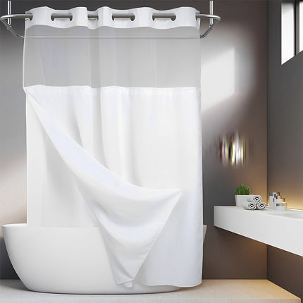 Rideau de douche imperméable à double couche