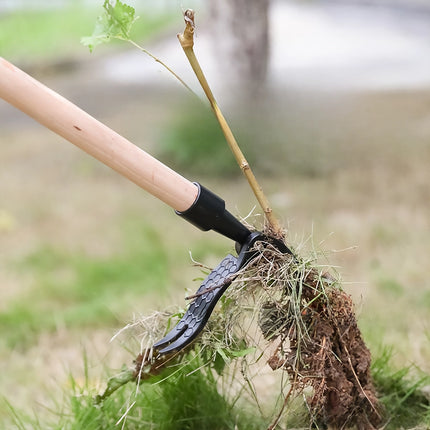 Arrache-mauvaises herbes efficace avec griffe en aluminium pour jardin et pelouse