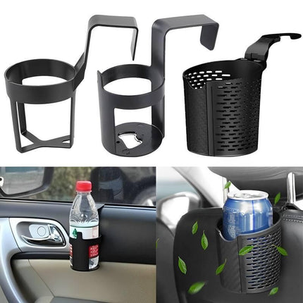 Modern Universal Car Cup Holder & Multi-Storage Organizer - Wnkrs