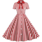 Red / White Dress