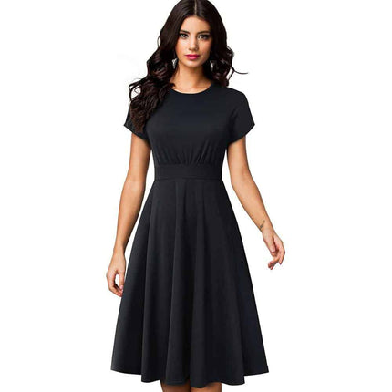 Floral Printed Pleated A-Line Dress for Women - Wnkrs