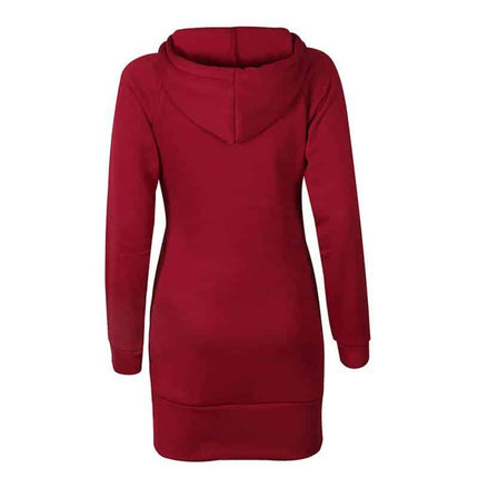 Women&#8217;s Warm Hooded Dress Dresses W Women Women's Clothing &amp; Accessories  https://wnkrs.com/product/womens-warm-hooded-dress/