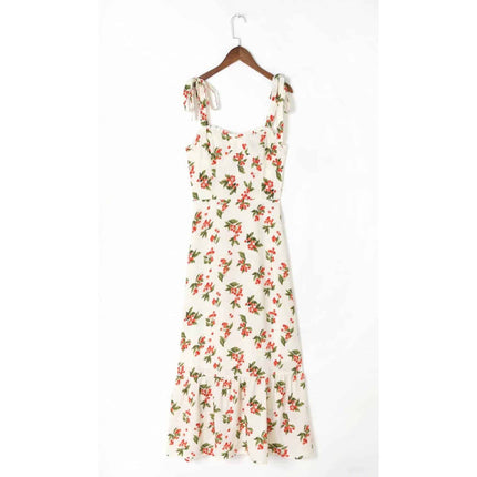 Women's Casual Ruffled Maxi Dress - Wnkrs