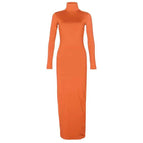 Col Roulé Orange / M