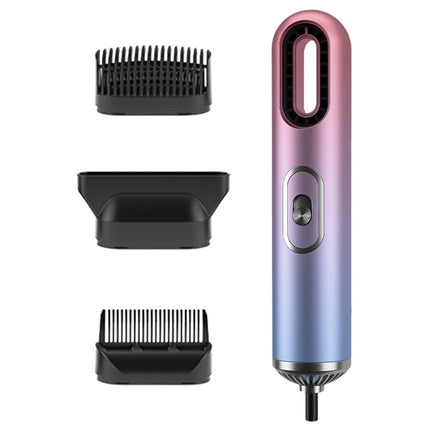 Compact 3-in-1 Anion Hair Dryer with Straightening Comb and Overheat Protection - Wnkrs