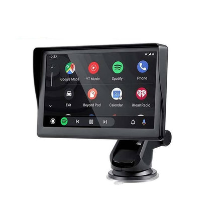 Lecteur multimédia universel pour voiture avec écran tactile de 7 pouces avec CarPlay sans fil et Android Auto