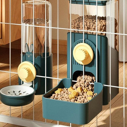 Mangeoire et distributeur d'eau automatiques pour animaux de compagnie