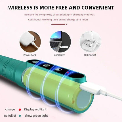 Wireless 35000RPM USB Nail Drill Pen: Portable Rechargeable Manicure & Pedicure Tool - Wnkrs