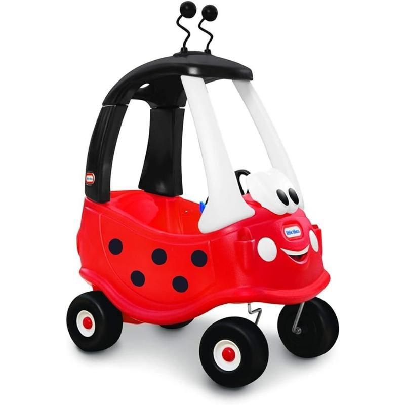 Ladybug Adventure Ride-On Cozy Coupe for Kids