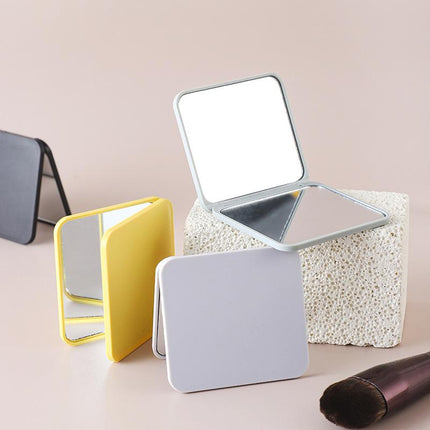 Miroir de maquillage double face portable