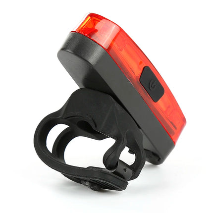 Luz trasera LED para ciclismo nocturno recargable por USB