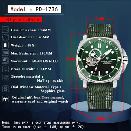 Fashion Men Mechanical Watch - Wnkrs