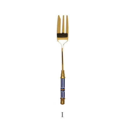 Elegant Gold Dessert Fork