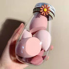 Botella rosa de 6 piezas