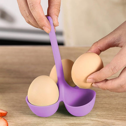 Charming Penguin-Shaped Multifunctional Egg Cooker and Storage Rack - Wnkrs