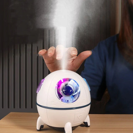 Mini humidificateur d'air USB 220 ml avec lumière LED et brume ultrasonique