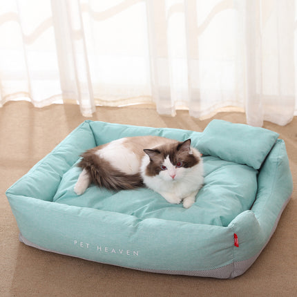 Cama acogedora para perros y gatos para todas las estaciones