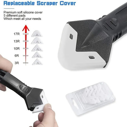 5-in-1 Silicone Sealant Scraper & Caulk Remover Tool Set