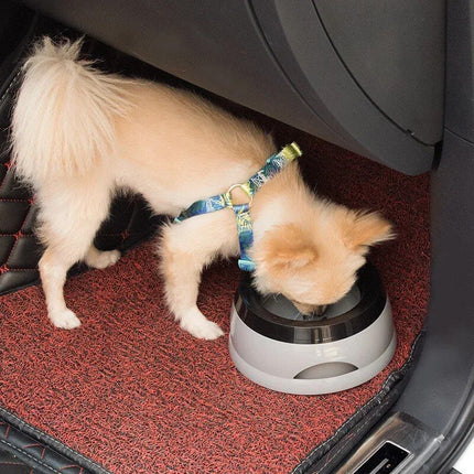 Splash-Proof Travel Pet Bowl - Wnkrs