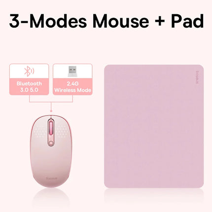 Souris Bluetooth sans fil ergonomique pour PC et Mac - 2,4 G - Utilisation portable pour jeux et bureau