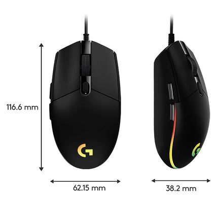 Wired Gaming Mouse - 8000 DPI USB Mouse for PC, Mac, and Laptop