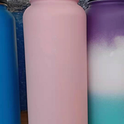 Stainless Steel Wide-mouth Outdoor Sports Vacuum Flask - Wnkrs