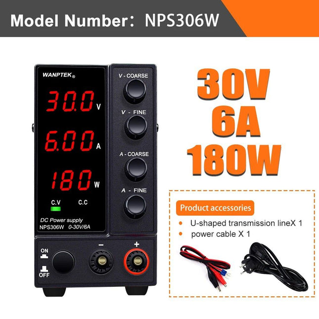 30V 10A Adjustable DC Power Supply - Wnkrs