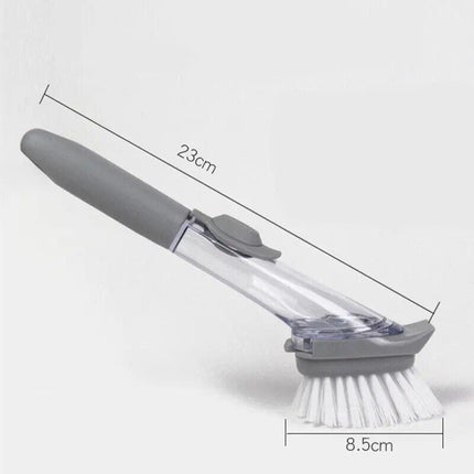 Multi-Functional Kitchen Cleaning Brush with Refillable Soap Dispenser - Wnkrs