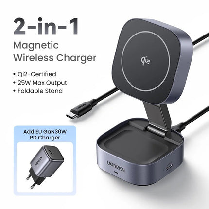 Support de chargeur sans fil magnétique 25 W