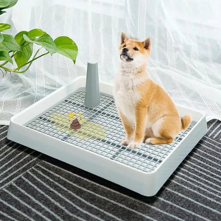 Compact Indoor Puppy Potty Tray with Anti-Splash Design - Wnkrs