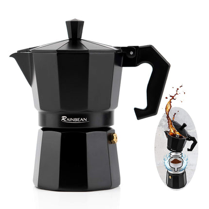 Stovetop Espresso Maker Espresso Cup Moka Pot Classic Cafe Maker - Wnkrs