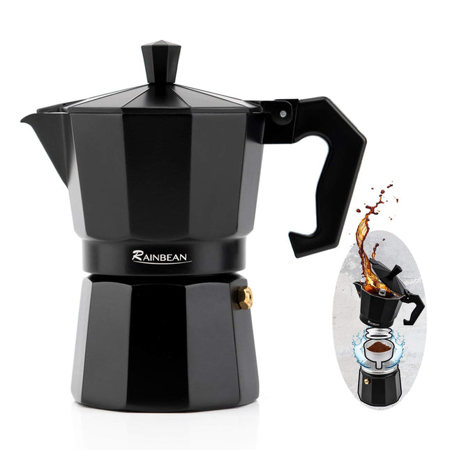 Stovetop Espresso Maker Espresso Cup Moka Pot Classic Cafe Maker - Wnkrs