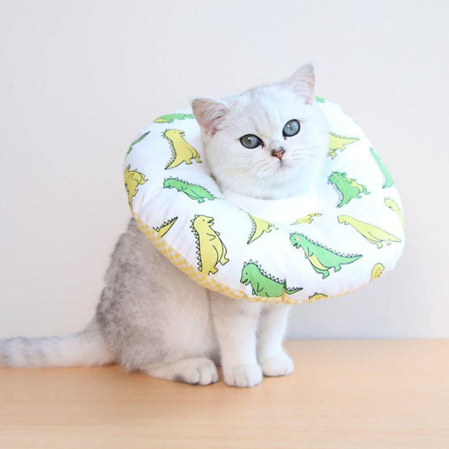 Cône de protection pour animaux de compagnie en coton doux