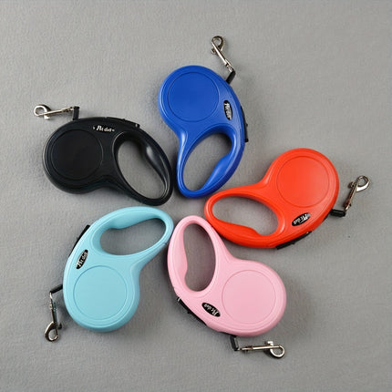 Conjunto de correa y collar retráctil automático para perros