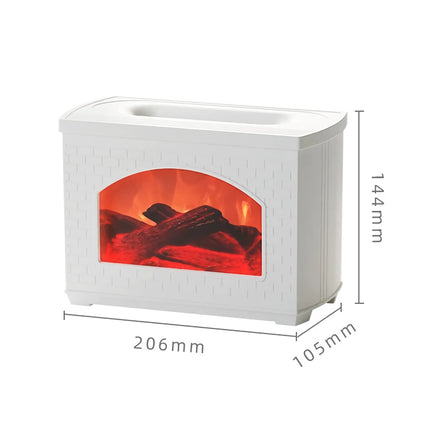 USB Simulated Flame Aroma Diffuser & Humidifier - Cozy Home Fragrance