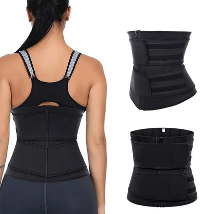 Neoprene Waist Trainer: Slimming Sweat Belt for Enhanced Weight Loss & Tummy Control - Wnkrs